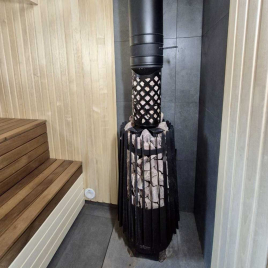 Дровяная банная печь GrillD Cometa Vega 240 Long