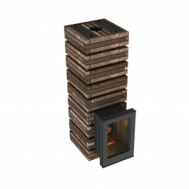 Дровяная банная печь GrillD Shaman 200 Long Max