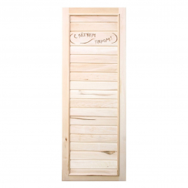 Дверь DoorWood Вагонка эконом 75х185, липа