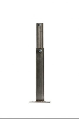 Кронштейн телескопический с хомутом Феникс мод.2, L 280-500, ⌀200, AISI 430