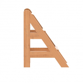 Лесенка для купели Bentwood, 3 ступени, дуб