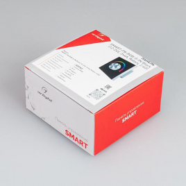 Панель управления светом Arlight Rotary SMART-P8-RGB-G-IN Black